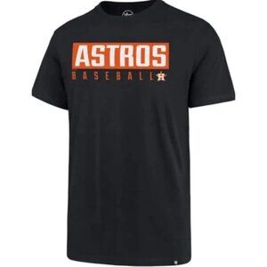 Houston Astros '47 Brand Navy Dub Super Rival Short Sleeve T-Shirt Small